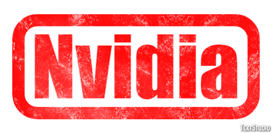 Nvidia Tekst effect