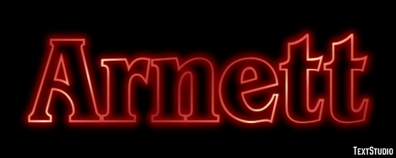 Arnett Text effect