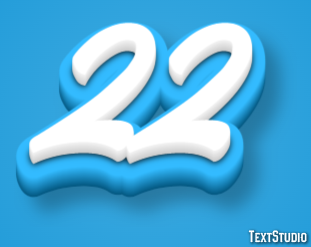 22 Efecto de Texto