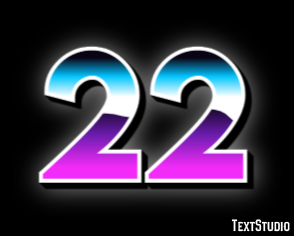 22 Efecto de Texto