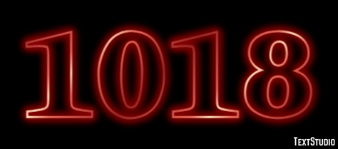 1018 Effetto testo