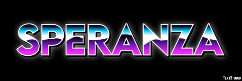 Speranza Effetto testo