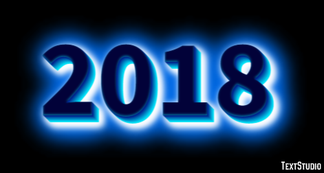 2018 テキスト効果