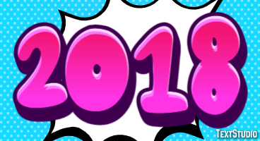 2018 テキスト効果