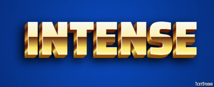 Intense Text Effect