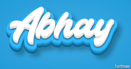 Abhay Text Effect