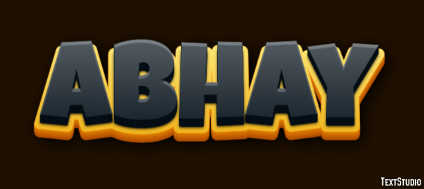 Abhay Text Effect