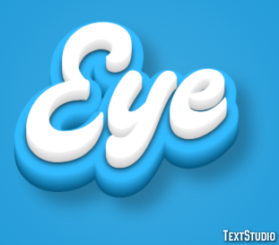 Eye Text Effect
