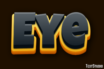 Eye Text Effect