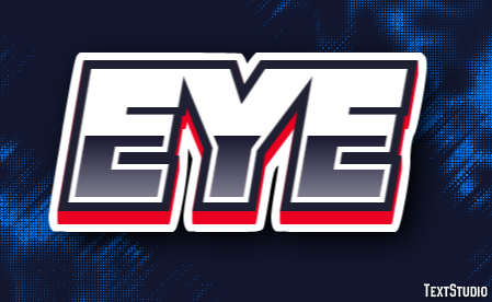 Eye Text Effect