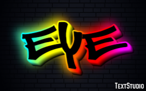 Eye Text Effect