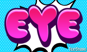Eye Text Effect