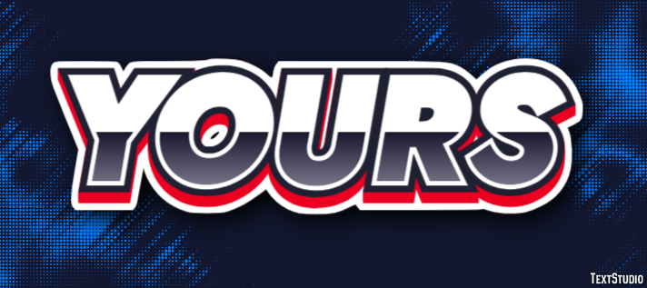 Yours Text Effect