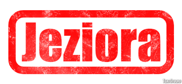 Jeziora Efekt tekstowy