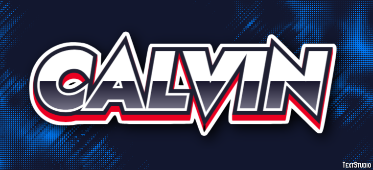 Calvin Text Effect
