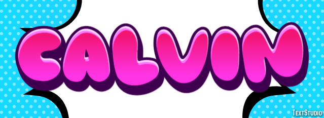 Calvin Text Effect