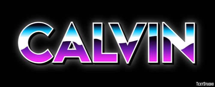 Calvin Text Effect
