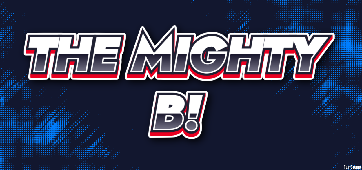 The Mighty B! Texteffekt