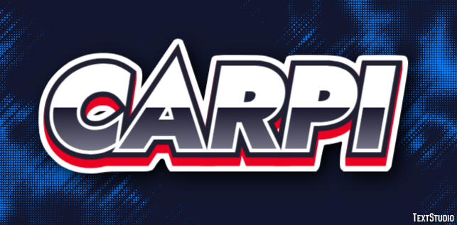 Carpi Efekt tekstowy