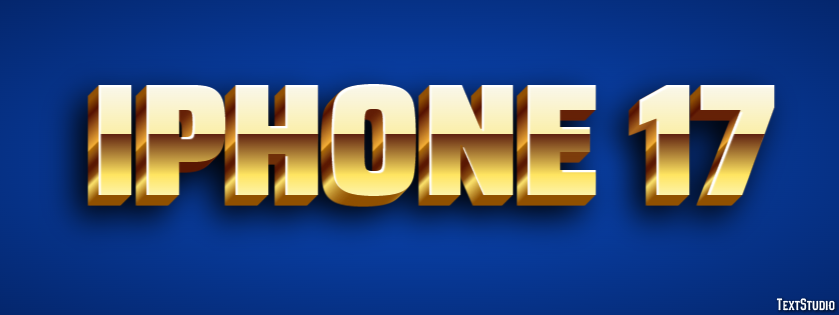IPhone 17 Texteffekt