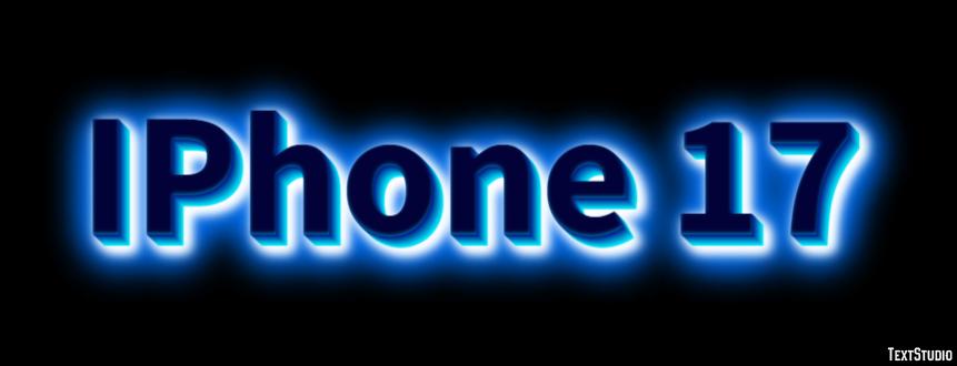 IPhone 17 Texteffekt