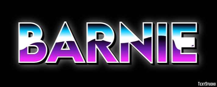 Barnie Tekst Effect