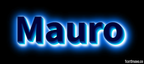 Mauro Texteffekt