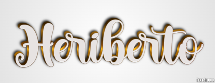 Heriberto Tekst Effect
