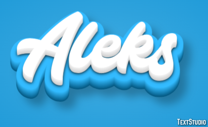 Aleks Effetto testo