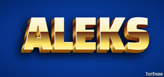 Aleks Text Effect