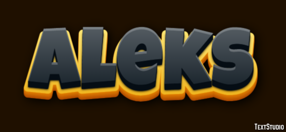 Aleks Text Effect