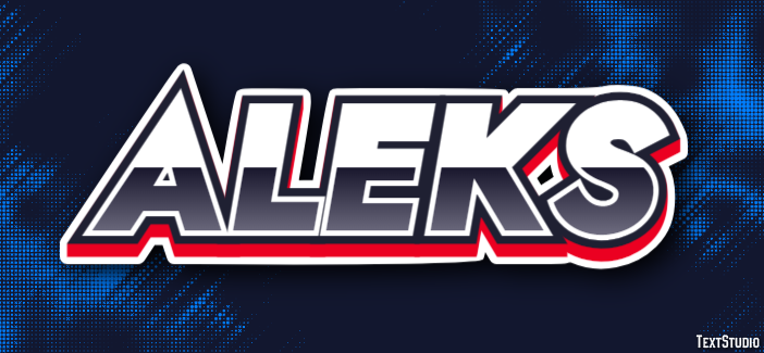 Aleks Efeito de texto