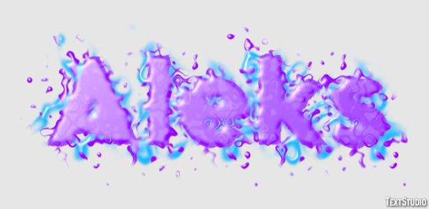 Aleks Text Effect