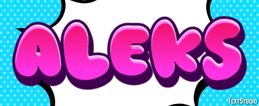 Aleks Efeito de texto