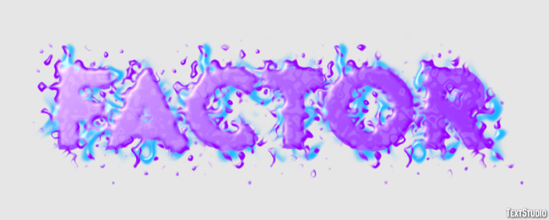 Factor Text Effect