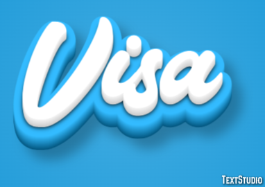 Visa Effet de Texte