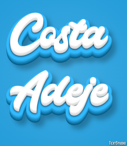 Costa Adeje Texteffekt