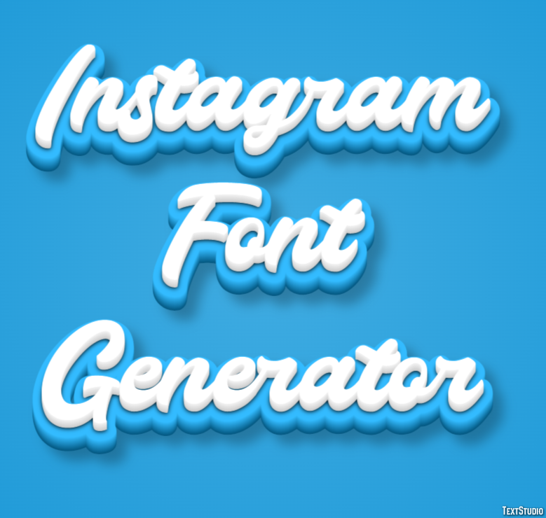 Instagram Font Generator テキスト効果