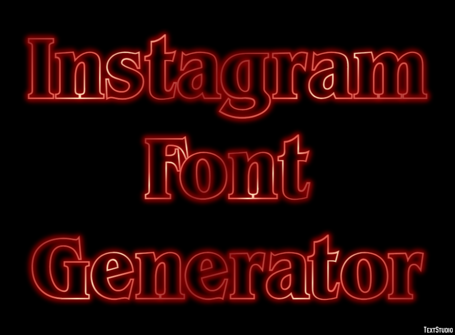 Instagram Font Generator テキスト効果