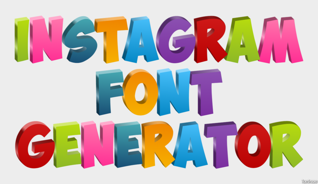 Instagram Font Generator テキスト効果