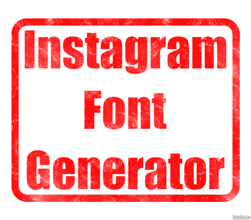 Instagram Font Generator Efekt tekstowy