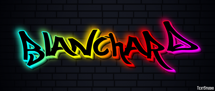 Blanchard Text Effect