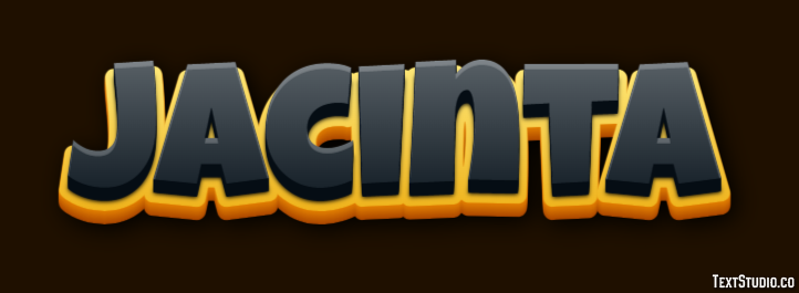 Jacinta Текстовый эффект
