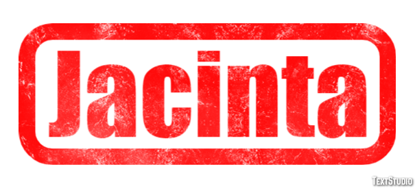 Jacinta Текстовый эффект