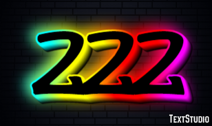 222 Efecto de Texto