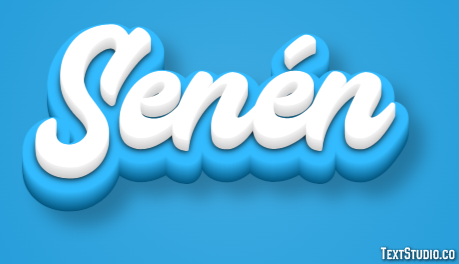 Senén Efecto de Texto