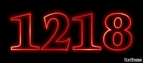 1218 Effetto testo