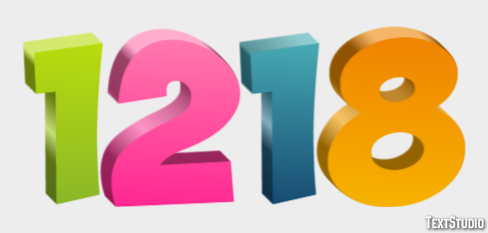1218 Effetto testo