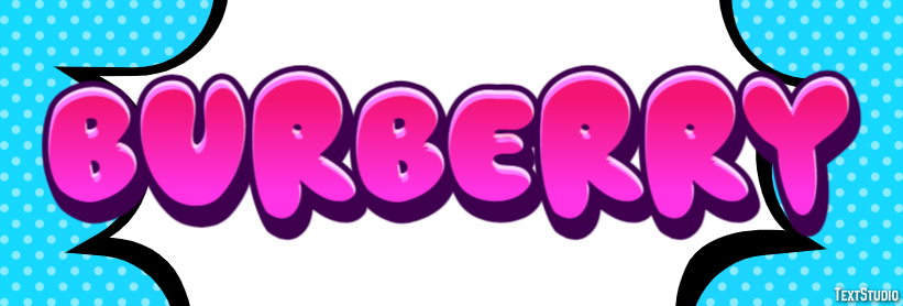Burberry Text Effect