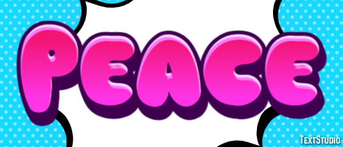 Peace Text Effect